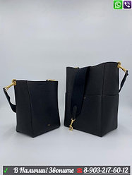 Сумка Celine Sangle Bucket черный