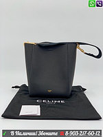 Сумка шоппер Celine Sangle Bucket черный