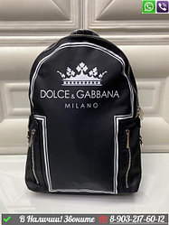 Рюкзак Dolce Gabbana тканевый Черный
