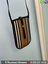 Сумка для телефона Burberry в клетку