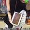 Сумка для телефона Burberry с ремешком белый, фото 2