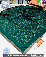 Платок шелковый Hermes с буквой H