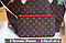 Сумка Louis Vuitton LV Neverfull monogramm красный подклад, фото 3