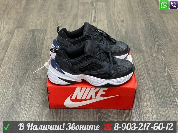 Кроссовки Nike M2K Tekno черные - фото 3 - id-p99205643