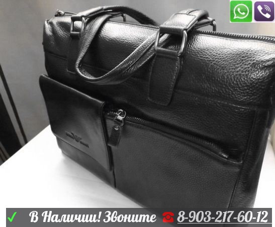 Сумка Montblanc мужской портфель коричневый - фото 5 - id-p99195270