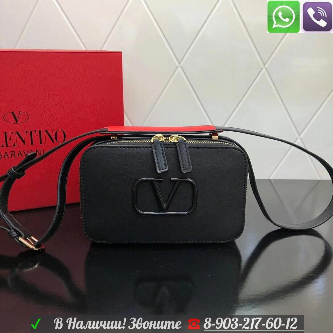 Сумка VALENTINO GARAVANI VSLING Черная - фото 3 - id-p99199072