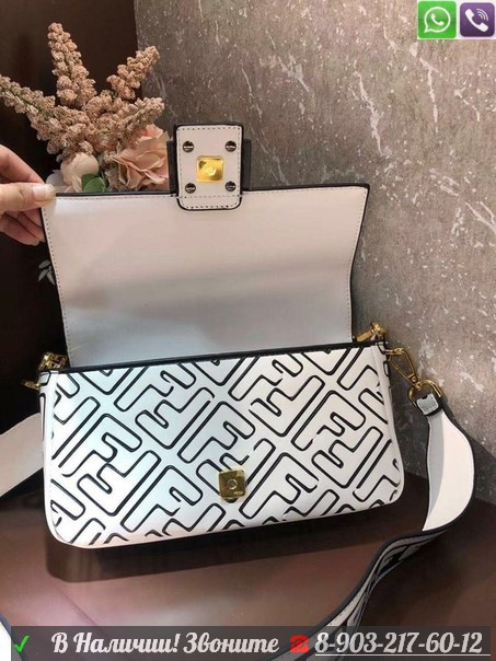 Сумка Fendi baguette Черный - фото 6 - id-p99207612