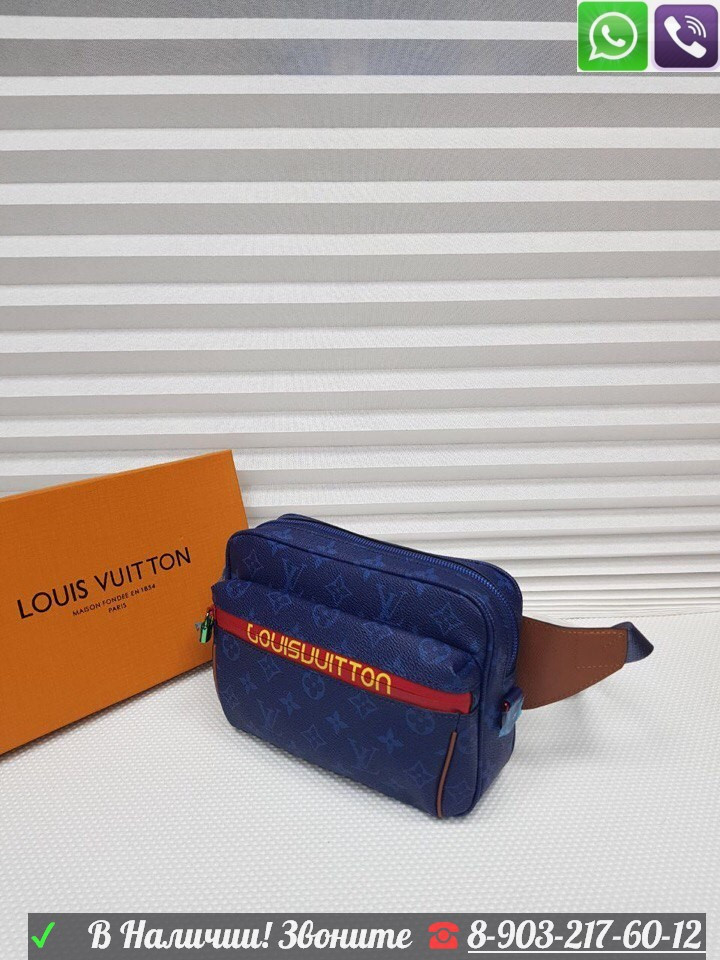 Сумка Louis Vuitton LV Поясная Bumbag на пояс Луи Виттон барсетка - фото 7 - id-p99196280