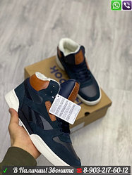 Зимние кроссовки Reebok Classic Exertion Mid синие