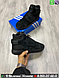 Зимние кроссовки Adidas Tubular Invader Strap черные, фото 3