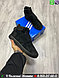 Зимние кроссовки Adidas Tubular Invader Strap черные, фото 5