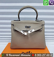 Сумка Hermes Kelly 32 Келли Кели Гермес Эрмес Бежевый