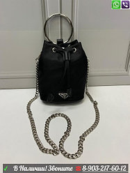 Сумка Prada с кулисой нейлон