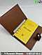 Ежедневник Louis Vuitton Zippy коричневый, фото 3