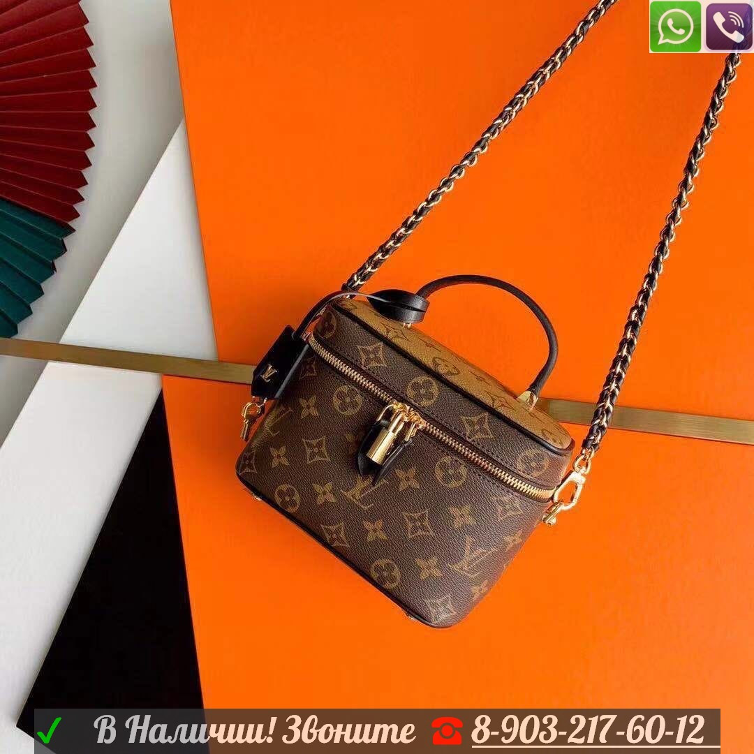 Сумка Louis Vuitton vanity pm Луи Витон монограмма - фото 5 - id-p99199152