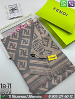 Палантин Fendi FF с бахромой