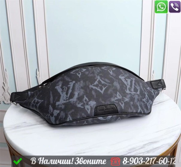 Поясная сумка Louis Vuitton Discovery серый - фото 7 - id-p99213501