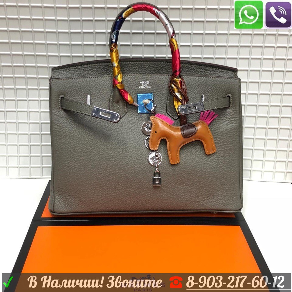 Сумка Hermes Birkin 35 Гермес Биркин Люкс с номером - фото 5 - id-p99197295