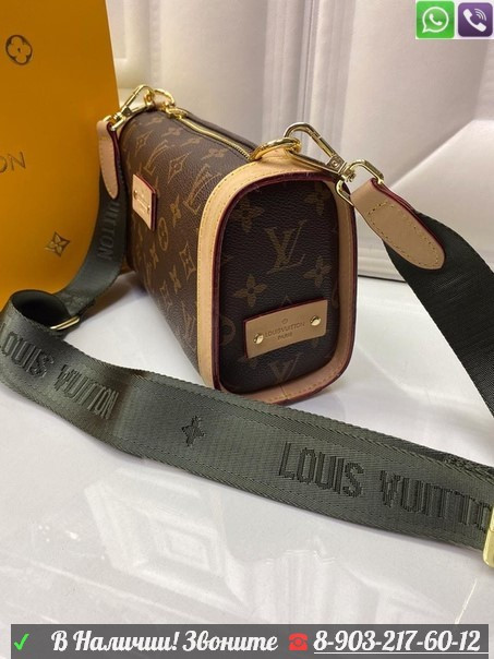 Сумка багет Louis Vuitton коричневый - фото 2 - id-p99206774