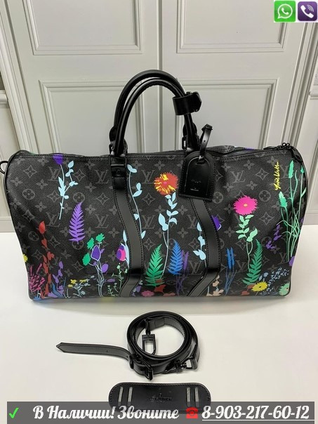 Дорожная сумка Louis Vuitton с рисунком, фото 1