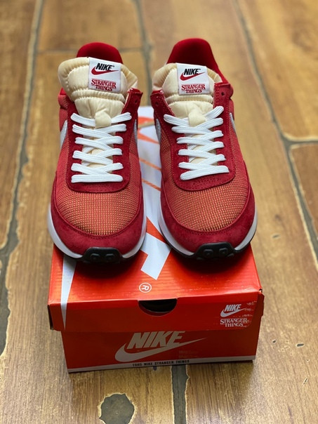 Кроссовки Nike x Stranger Things Air Tailwind красные - фото 7 - id-p99205801