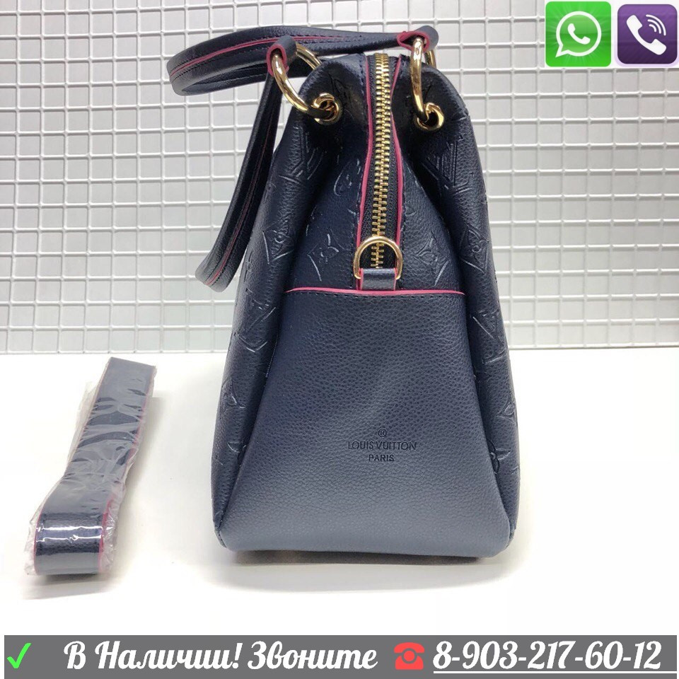 Сумка Louis Vuitton Ponthieu PM Monogram Empreinte Бежевая - фото 5 - id-p99196379