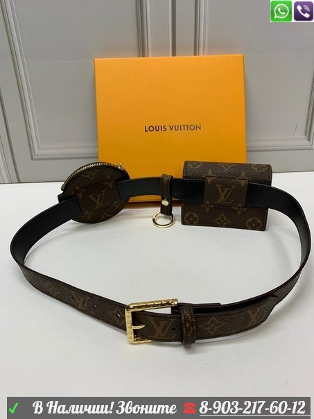 Поясная сумка Louis Vuitton ремень - фото 4 - id-p99203947