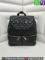 Рюкзак Chanel Шанель черный 25 см