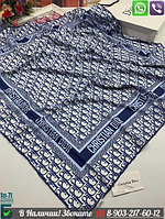 Платок Dior Oblique шелковый