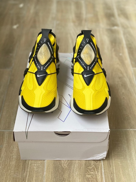 Кроссовки Nike Adapt Huarache желтые - фото 9 - id-p99205814