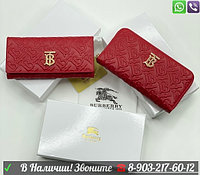 Кошелек Burberry Красный