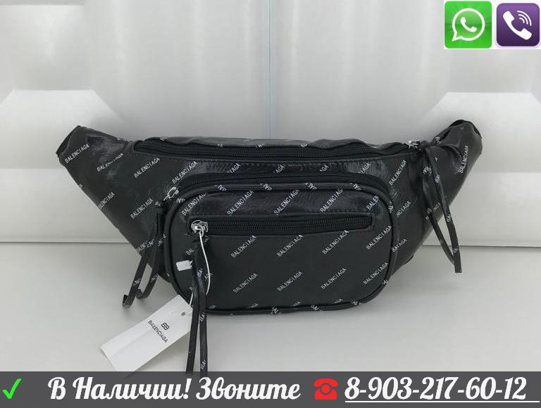 Сумка на пояс Balenciaga Explorer Love techno поясная Баленсиага - фото 3 - id-p99198335