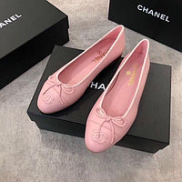 Балетки Chanel Ballerinas розовые