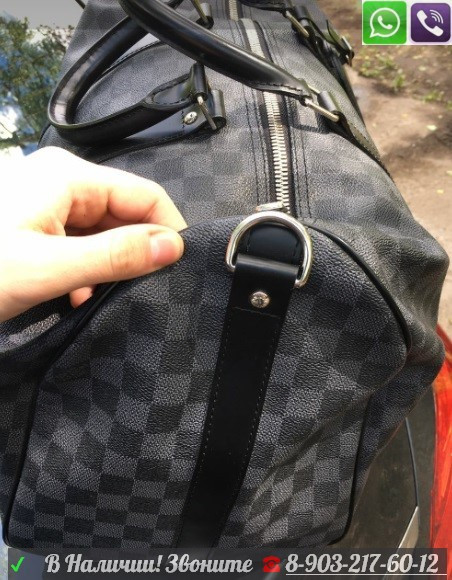 Дорожная Сумка Louis Vuitton Damier Graphite - фото 7 - id-p99195443