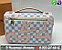 Сумка Louis vuitton Metis Pochette Metis Белая с розовым рисунком, фото 7