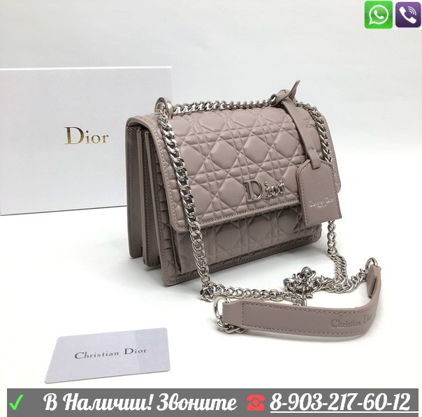 Сумка Christian Dior кожа икра - фото 4 - id-p99203984