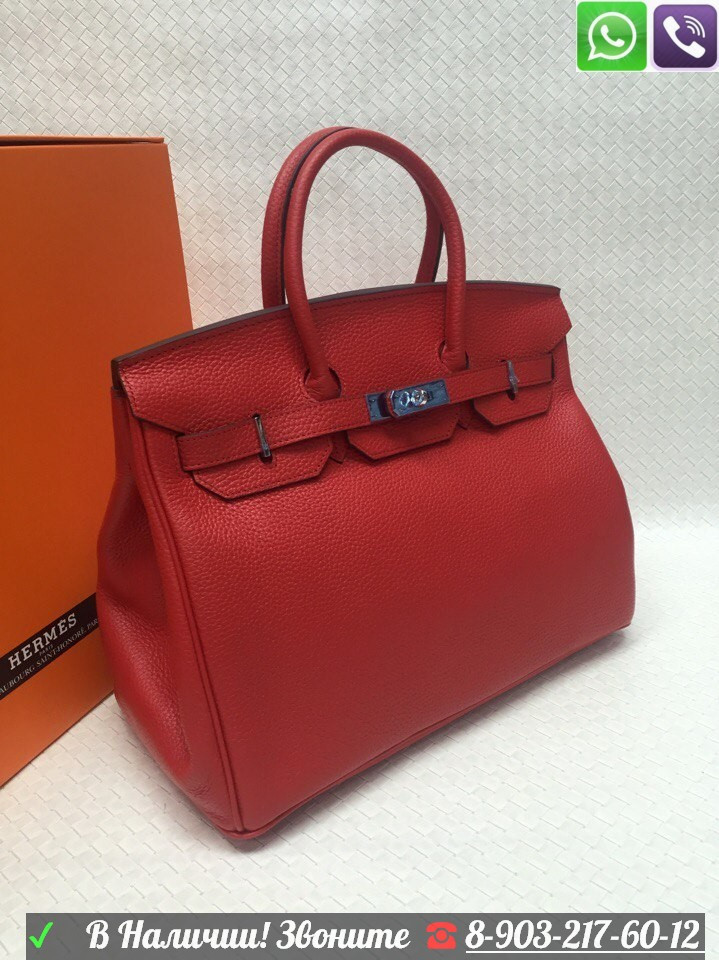 Сумка Гермес Hermes Birkin елочка швы - фото 5 - id-p99196413