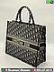 Сумка Dior Oblique Book tote тканевая, фото 2