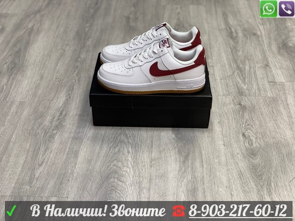 Кеды Nike Air Force 1 '07 белые - фото 6 - id-p99208753