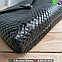 Портфель Bottega Veneta кожаный с клапаном черный, фото 3