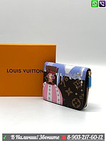 Кошелек Louis Vuitton маленький с рисунками