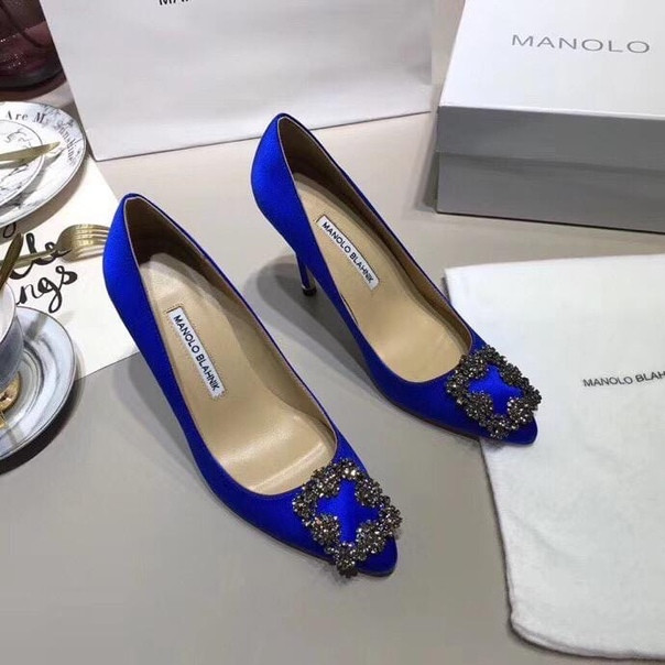 Туфли Manolo Blahnik Hangisi - фото 2 - id-p99205864