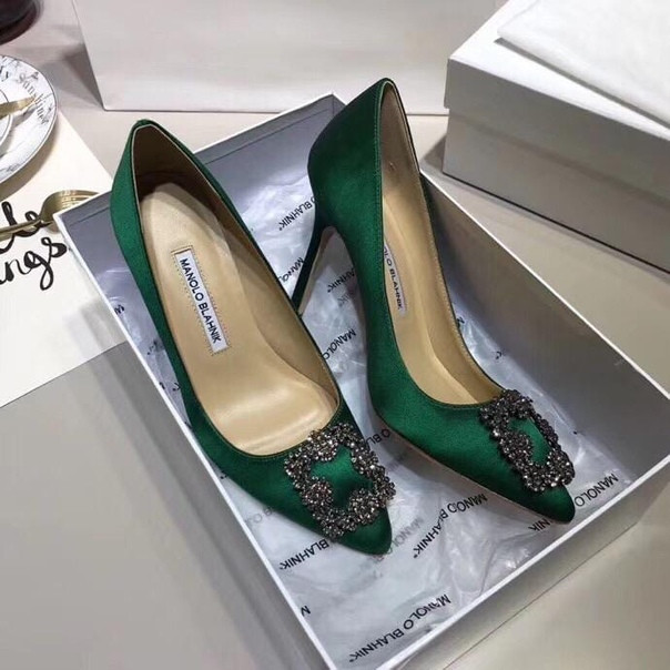 Туфли Manolo Blahnik Hangisi - фото 7 - id-p99205864