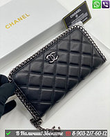 Кошелек Chanel кожаный Черный