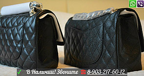 Сумка Chanel 2.55 Caviar бежевая Шанель икра
