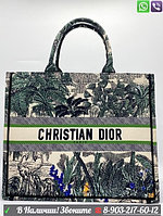 Сумка тоут Dior Book Зеленый