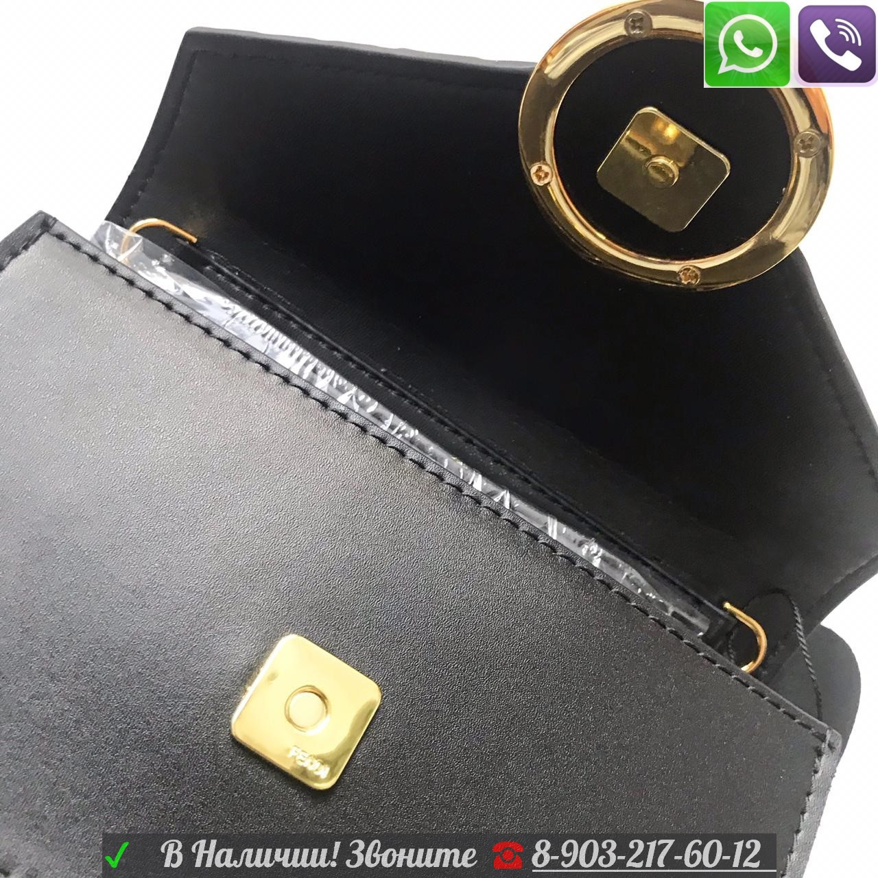 Сумка Fendi Фенди на пояс с пряжкой с логотипом - фото 9 - id-p99197407