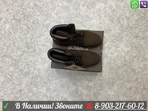 Ботинки Timberland 6 Inch коричневые - фото 6 - id-p99208800