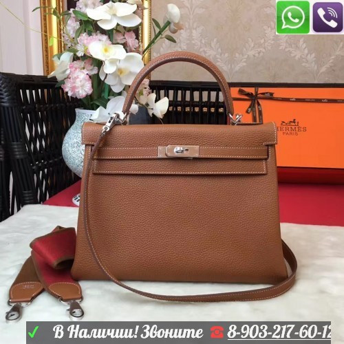 Сумка Hermes Kelly Гермес Келли 32 Эрмес Люкс Красный - фото 8 - id-p99195507