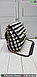 Сумка Chanel Flap 19 тканевая черно-белая большая, фото 4